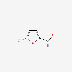 5-Chlorofuran-2-carbaldehyde chemical structure (CAS 21508-19-0)