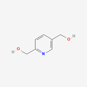 Pyridine-2,5-diyldimethanol chemical structure (CAS 21514-99-8)