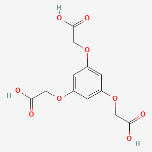 2,2',2''-(Benzene-1,3,5-triyltris(oxy))triacetic acid chemical structure (CAS 215162-34-8)