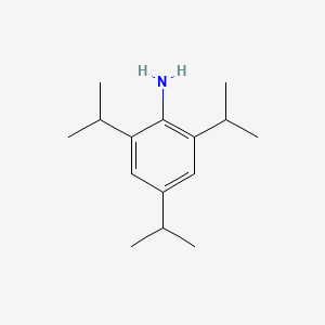 2,4,6-Triisopropylaniline chemical structure (CAS 21524-36-7)