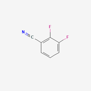 2,3-Difluorobenzonitrile chemical structure (CAS 21524-39-0)