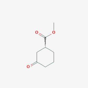 Methyl (R)-3-oxocyclohexane-1-carboxylate chemical structure (CAS 21531-47-5)