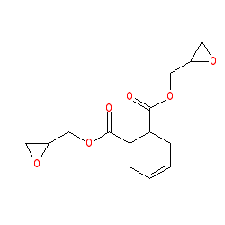 Bis(oxiran-2-ylmethyl) cyclohex-4-ene-1,2-dicarboxylate chemical structure (CAS 21544-03-6)
