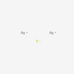Silver(I) sulfide chemical structure (CAS 21548-73-2)