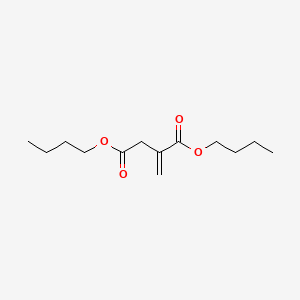 Dibutyl 2-methylenesuccinate chemical structure (CAS 2155-60-4)