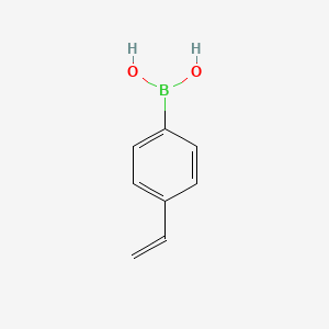 4-Vinylbenzeneboronic acid chemical structure (CAS 2156-04-9)