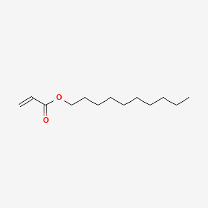 Decyl acrylate chemical structure (CAS 2156-96-9)