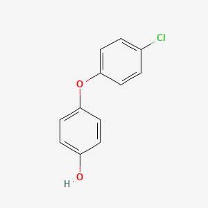 4-(4-Chlorophenoxy)phenol chemical structure (CAS 21567-18-0)