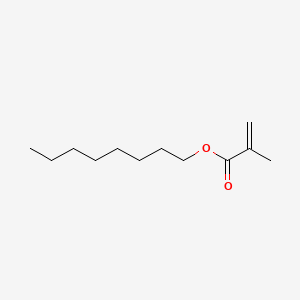 Octyl methacrylate chemical structure (CAS 2157-01-9)