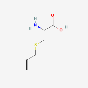 (R)-3-(Allylthio)-2-aminopropanoic acid chemical structure (CAS 21593-77-1)
