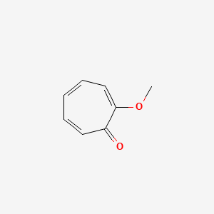 2-Methoxycyclohepta-2,4,6-trienone chemical structure (CAS 2161-40-2)