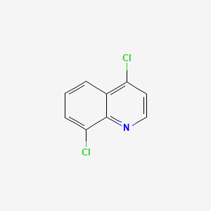 4,8-Dichloroquinoline chemical structure (CAS 21617-12-9)
