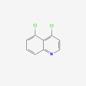 4,5-Dichloroquinoline chemical structure (CAS 21617-18-5)