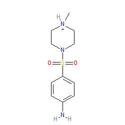 4-((4-Methylpiperazin-1-yl)sulfonyl)aniline chemical structure (CAS 21623-68-7)