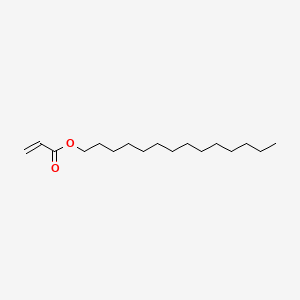 Tetradecyl acrylate chemical structure (CAS 21643-42-5)