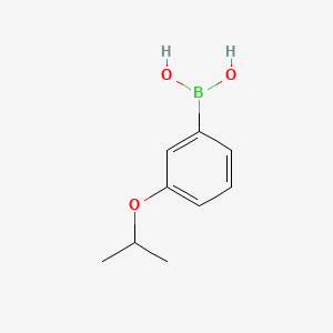 3-Isopropoxyphenylboronic acid chemical structure (CAS 216485-86-8)