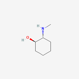 (1R,2R)-2-(Methylamino)cyclohexanol chemical structure (CAS 21651-83-2)