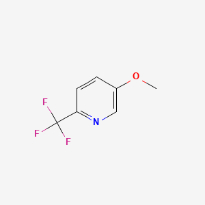 5-Methoxy-2-(trifluoromethyl)pyridine chemical structure (CAS 216766-13-1)