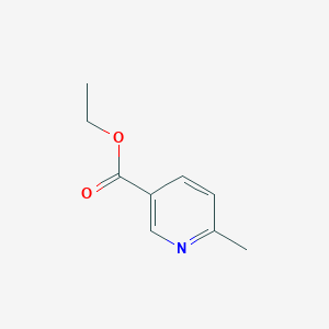 Ethyl 6-methylnicotinate chemical structure (CAS 21684-59-3)