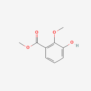 Methyl 3-hydroxy-2-methoxybenzoate chemical structure (CAS 2169-25-7)