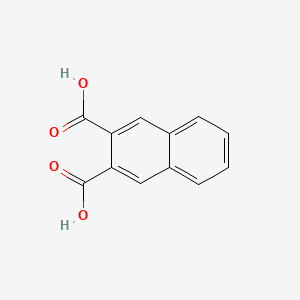 Naphthalene-2,3-dicarboxylic acid chemical structure (CAS 2169-87-1)