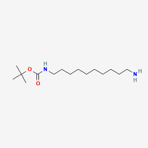 tert-Butyl (10-aminodecyl)carbamate chemical structure (CAS 216961-61-4)