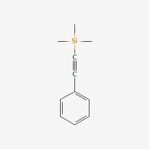 Trimethyl(phenylethynyl)silane chemical structure (CAS 2170-06-1)