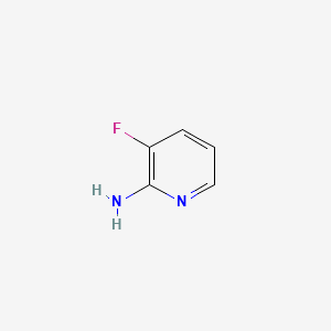 2-Amino-3-fluoropyridine chemical structure (CAS 21717-95-3)