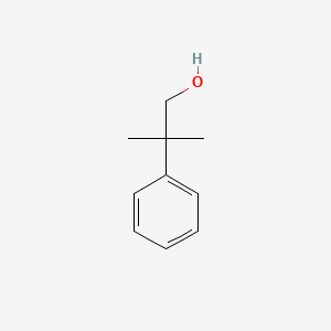 2-Methyl-2-phenyl-1-propanol chemical structure (CAS 2173-69-5)