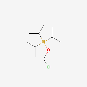 (Triisopropylsiloxy)methyl chloride chemical structure (CAS 217300-17-9)