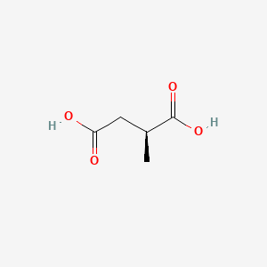 (S)-2-Methylsuccinic acid chemical structure (CAS 2174-58-5)