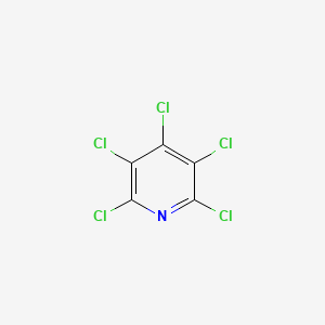 Perchloropyridine chemical structure (CAS 2176-62-7)