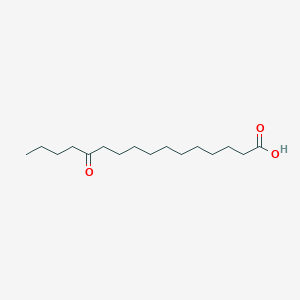 12-Oxohexadecanoic acid chemical structure (CAS 2177-95-9)