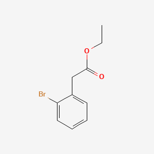 Ethyl (2-bromophenyl)acetate chemical structure (CAS 2178-24-7)