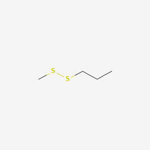 Methylpropyldisulfide chemical structure (CAS 2179-60-4)