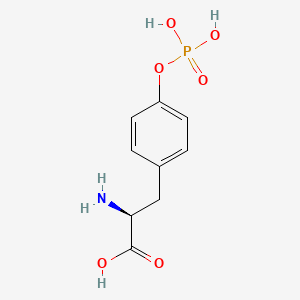 H-tyr(H2po3)-oh chemical structure (CAS 21820-51-9)