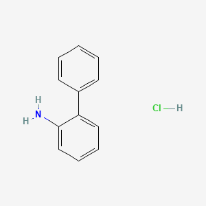2-Aminobiphenyl Hydrochloride chemical structure (CAS 2185-92-4)