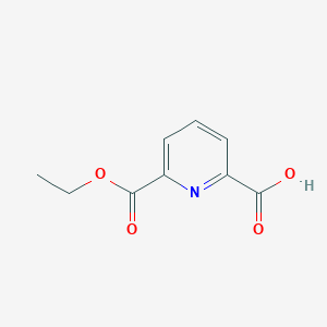 6-(Ethoxycarbonyl)picolinic acid chemical structure (CAS 21855-16-3)