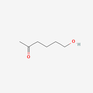 6-Hydroxyhexan-2-one chemical structure (CAS 21856-89-3)