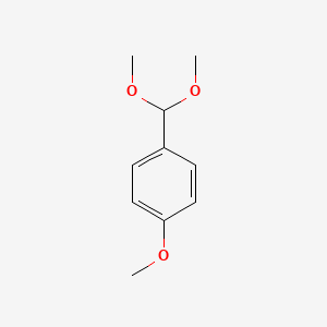 P-anisaldehyde dimethyl acetal chemical structure (CAS 2186-92-7)