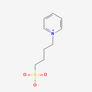 4-(Pyridin-1-ium-1-yl)butane-1-sulfonate chemical structure (CAS 21876-43-7)