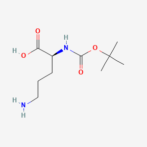 Boc-Orn-OH chemical structure (CAS 21887-64-9)