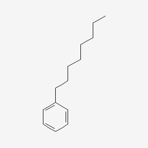 Octylbenzene chemical structure (CAS 2189-60-8)