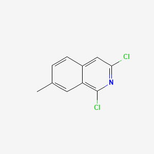 1,3-Dichloro-7-methylisoquinoline chemical structure (CAS 21902-37-4)