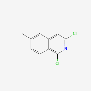 1,3-Dichloro-6-methylisoquinoline chemical structure (CAS 21902-38-5)