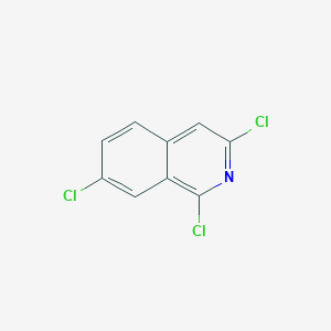 1,3,7-Trichloroisoquinoline chemical structure (CAS 21902-41-0)