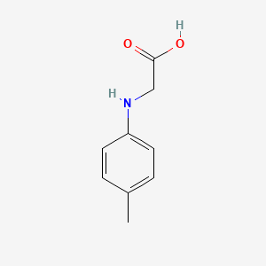 2-(p-Tolylamino)acetic acid chemical structure (CAS 21911-69-3)