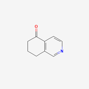 7,8-Dihydroisoquinolin-5(6H)-one chemical structure (CAS 21917-86-2)