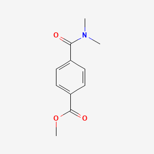Methyl 4-(dimethylcarbamoyl)benzoate chemical structure (CAS 21928-11-0)