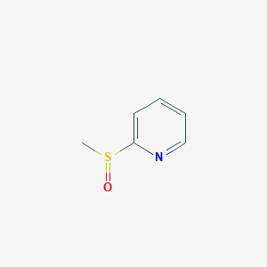 2-(Methylsulfinyl)pyridine chemical structure (CAS 21948-75-4)
